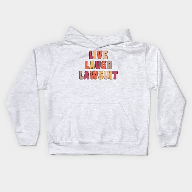 Lawsuit Lawyer Trending Student Kids Hoodie by Zakzouk-store